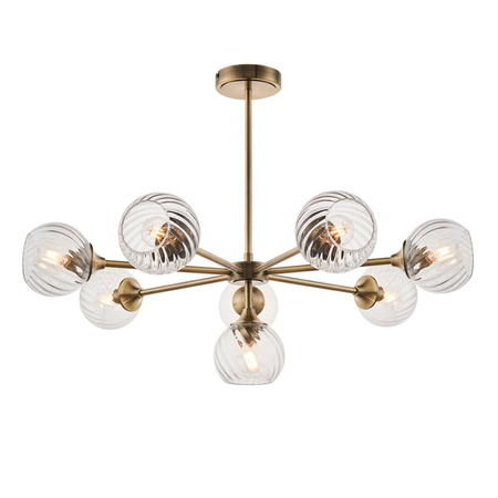 Lampa wisząca Endon Lighting Allegra 103172 mosiądz