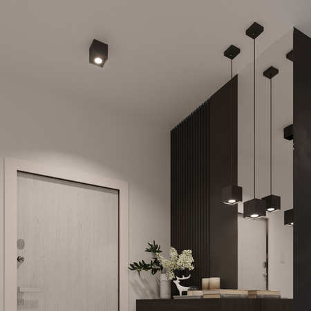 Sollux Lighting Plafon QUAD 2 szary SL.0064