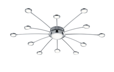 Lampa sufitowa Trio 673311306 srebrny