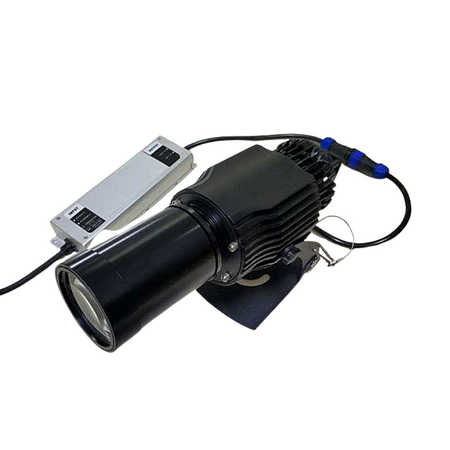 Projektor Logo Obrotowy Zewnętrzny 300W IP65 1-200 metrów