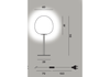 Lampa stołowa Foscarini 244024EB-10 Rituals XL tavolo alta