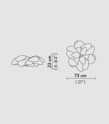 Lampa sufitowa Slamp ETOCS00PRS00000LEDEU New Etoile