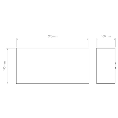 Kinkiet Astro Velo 390 1417002 Gips