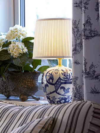 Lampa stołowa Markslöjd GÖTEBORG 105000 niebieski