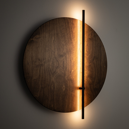 Kinkiet Nowodvorski SUNSET LED 11432 Ciemne drewno