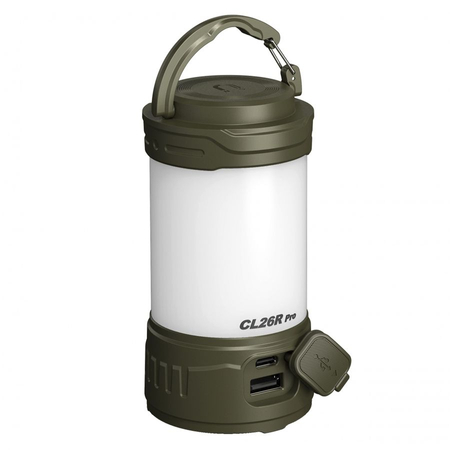 Oświetlenie campingowe Fenix CL26R Pro zielony