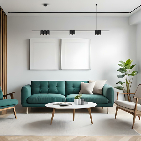 Milagro Lampa wisząca (listwa) GENESIS BLACK 7xGU10 ML0370 CZARNY