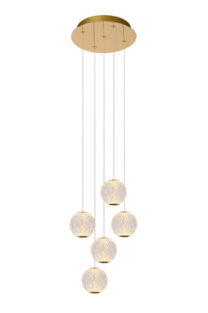 Lampa wisząca Lucide CINTRA 13499/22/60 złoty