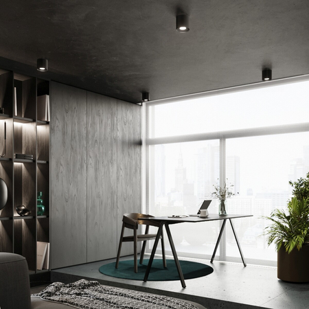 Sollux Lighting Plafon MIKA szary SL.1282