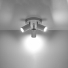 Sollux Lighting Plafon RING 3P czarny SL.1016