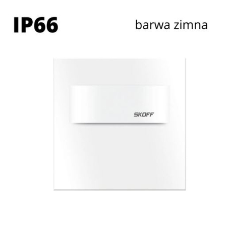 Oprawa schodowa LED Skoff Tango Short Biała Biała zimna IP66