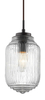 Lampa wisząca Luces Exclusivas ARAUCA LE41862 przezroczysty