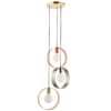 Endon Lighting Lampa wisząca 81922 mosiądz