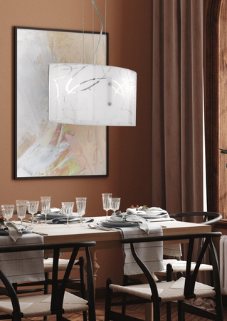 Lampa wisząca Trio 304400201 biały