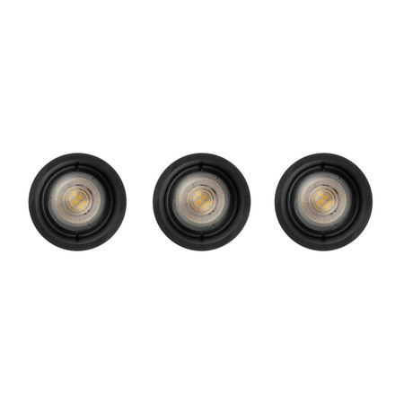 Spot Nowodvorski CUP 3 PC SET 10794 Czarny