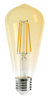 Żarówka LED ST64 E27 8W 2700K filament bursztynowa