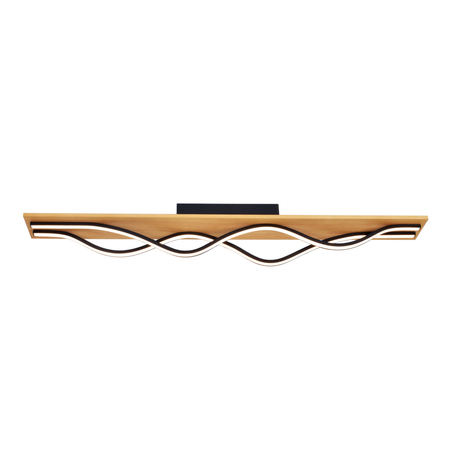 Plafon Italux PLF-23848-30W-BK-GD Czarny piaskowany