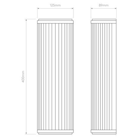 Kinkiet Astro Versailles 400 Phase Dimmable 1380031 Matowy Złoty