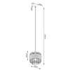 Sollux Lighting Lampa wisząca FOST SL.1252
