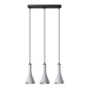 Sollux Lighting Lampa wisząca REA 3P beton SL.1226