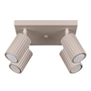 Sollux Lighting Plafon KARBON 4 taupe SL.1769