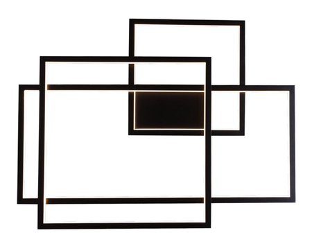 Kinkiet Maxlight GEOMETRIC W0233D czarny/chrom