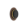 Kinkiet Nowodvorski RING TIMBER LED 11288 Ciemne drewno