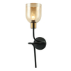 Kinkiet Italux Servio WL-66892-1A-BK-AMB Czarny