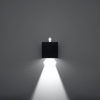Sollux Lighting Kinkiet LUCA czarny LED IP54 SL.0545