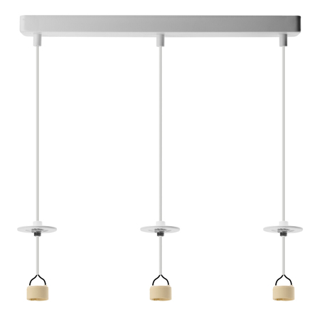 Lampa wisząca Azzardo LUCAS BASE 3L TOP GU10 WH AZ6163 WHITE