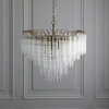 Lampa wisząca Endon Lighting Toulouse 114199 mosiądz