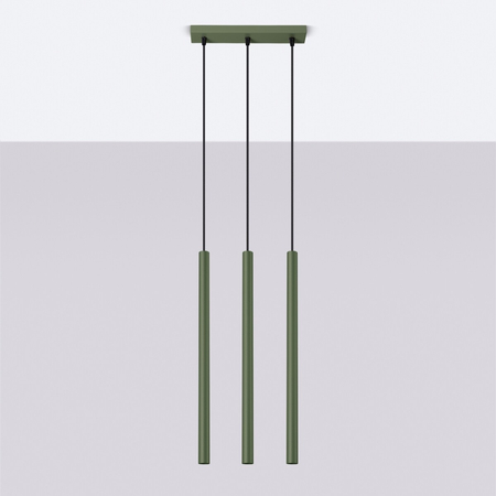 Sollux Lighting Lampa wisząca PASTELO 3L beton SL.1272