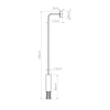 Sollux Lighting Kinkiet LAMI biały SL.1690
