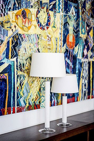 Lampa 4concepts FJORD Czarno-Biały