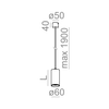 Lampa wisząca AQForm Pet LED Biały Struktura