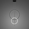 Lampa wisząca Linea No.5 60/40cm czarno biała 4k dimm v2