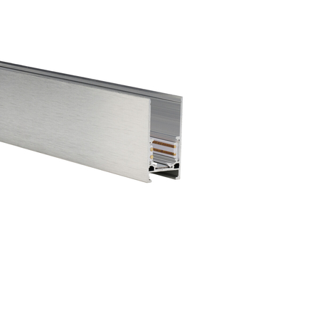Szynoprzewód Azzardo ALFA TRACK MAGNETIC52 2m + 2x END CAP ANODISED SILVER AZ6359 SILVER