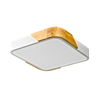 Lampa sufitowa Italux Santer PLF-13187-WH-WO Drewno, biały