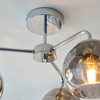 Lampa sufitowa Endon Lighting Dimple 97971 chrom