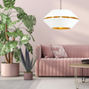 Lampa wisząca PIANO 1 Emibig 1182/1 biały/czarny