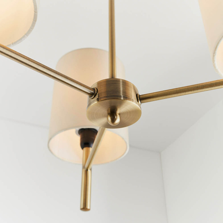 Lampa sufitowa Endon Lighting Brio BRIO-3AB mosiądz