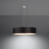 Sollux Lighting Żyrandol SKALA 50 czarny SL.0758