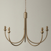 Lampa wisząca Endon Lighting Santiago 112152 mosiądz