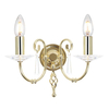 Kinkiet Elstead Lighting Aegean mosiądz AG2-POL-BRASS