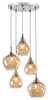 Lampa wisząca Rabalux Cassandra 6660 chrom