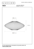 Lampa sufitowa Lucide MESH 21123/45/02 złoty