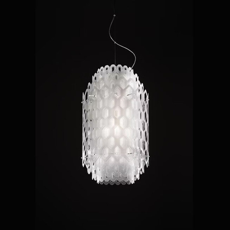 Lampa wisząca Slamp CHANTAL - WHITE M CHNSM00WHT01T00E27EU biały