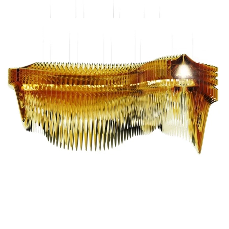 Lampa wisząca Slamp ARIA INFINITA 2 - GOLD ARISXXLGLD06T00A02EU złoty