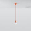 Sollux Lighting Lampa wisząca DIEGO 1 pomarańczowy SL.0584
