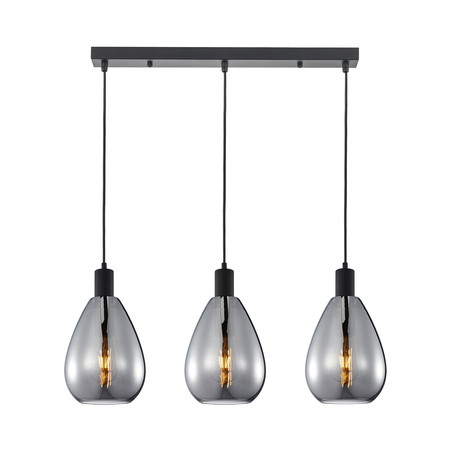 Lampa wisząca Italux PND-27812-3-BK-SG Czarny